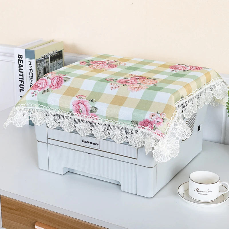 打印机罩佳能惠普爱普生联想兄弟防尘方形罩子盖巾床头柜遮布盖布