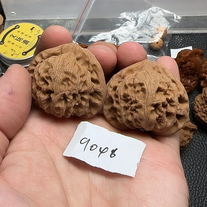 可***！把件文玩核桃9046宫灯42尺