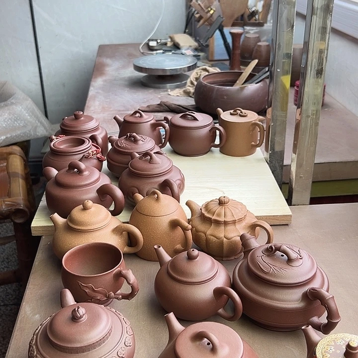 春***面茶壶紫砂福利壶黄龙源底槽清半手工制作