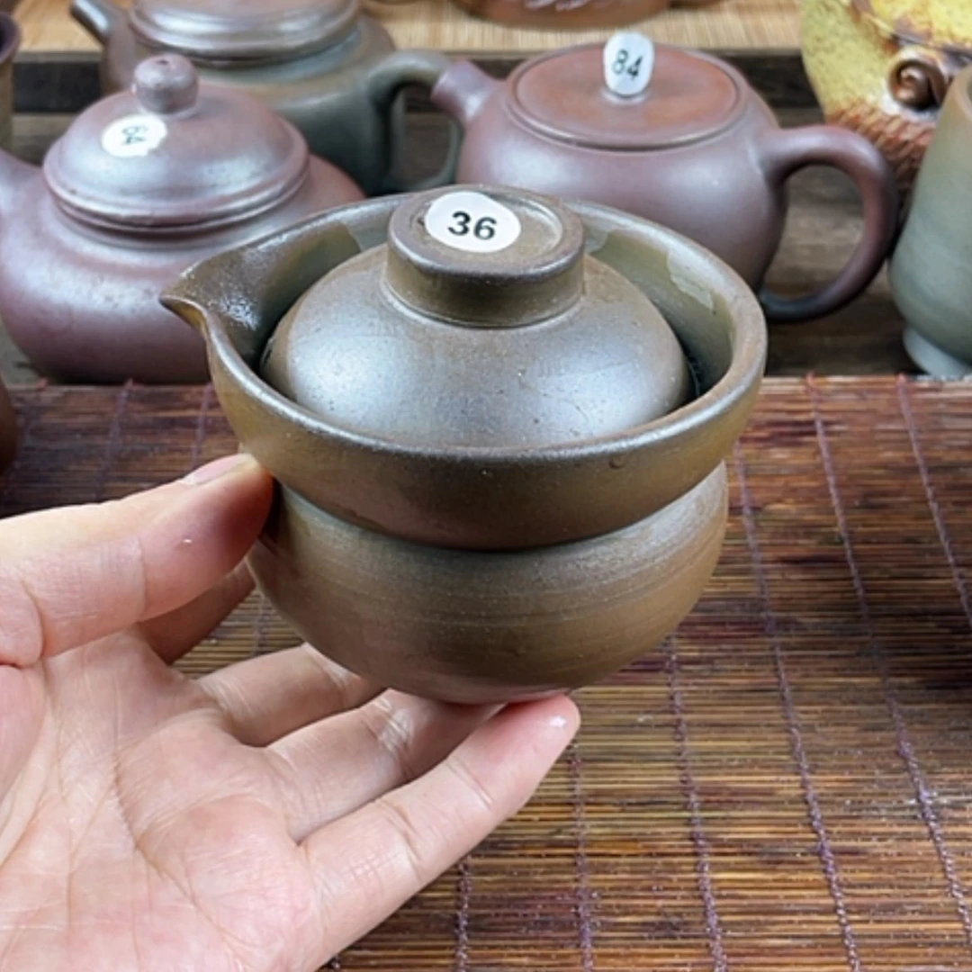 【闪购商品】柴烧手抓壶160毫升左右微瑕