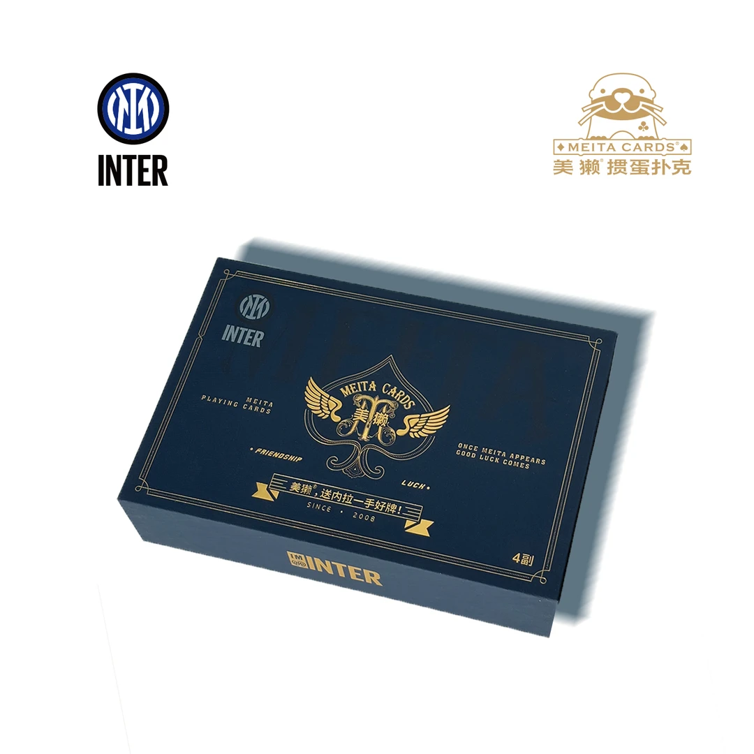 FCIM/国际米兰足球俱乐部官方授权扑克书本盒限定礼盒