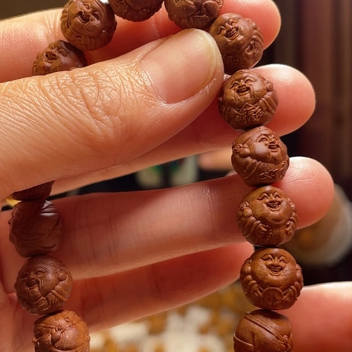 手串/手链橄榄核龙纹桃核