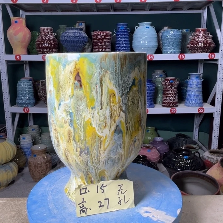 景德镇陶瓷花盆花器937