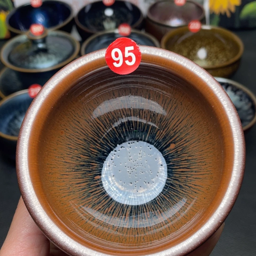 茶盏95 建窑建盏茶盏