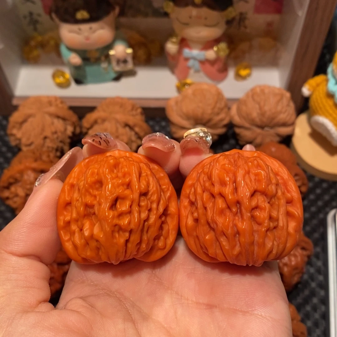 桃核吊坠38.1玉化四座楼，0974