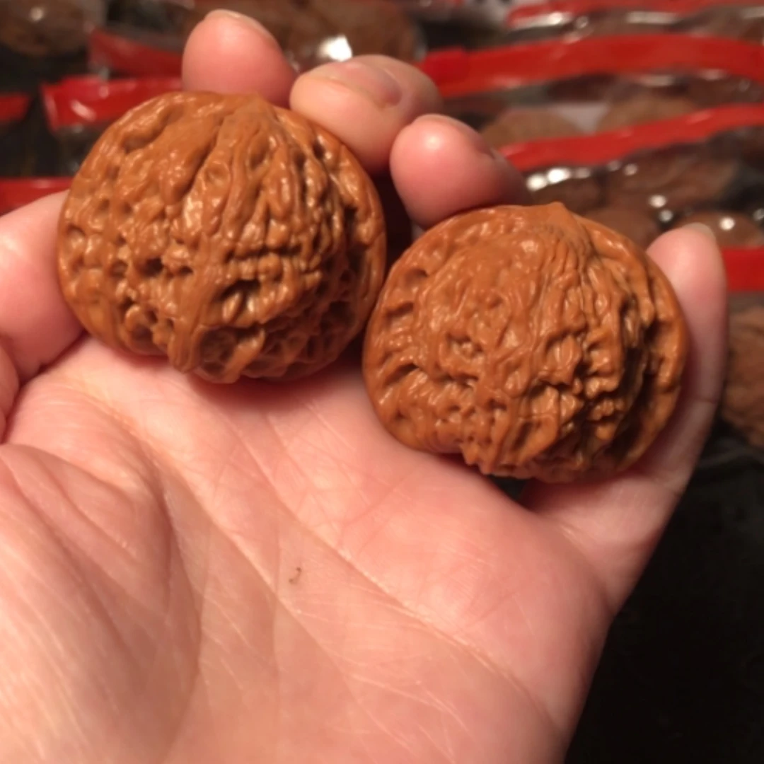 【闪购商品】文玩核桃把件磨盘39