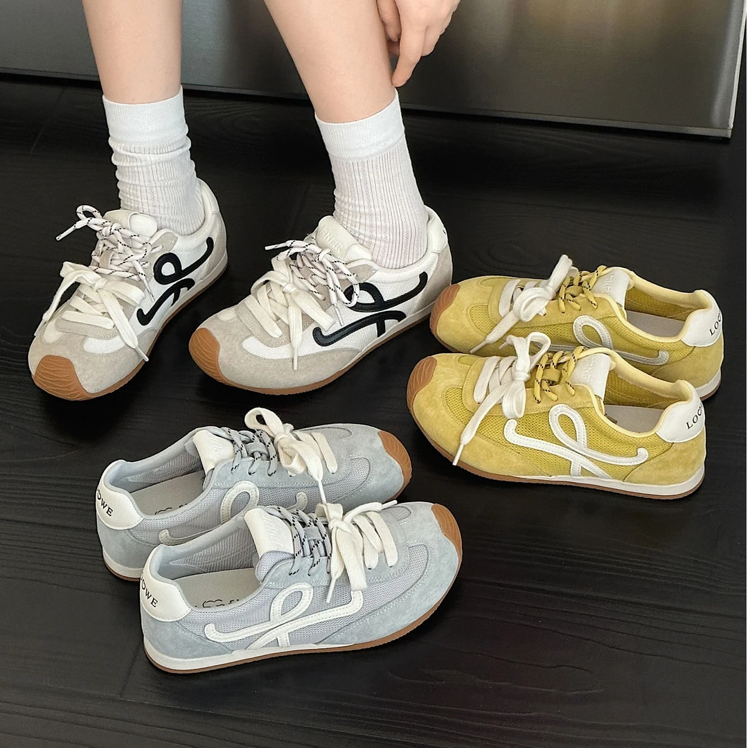 凡希夏季女款德训鞋增高欧若风百搭小众时髦复古网面阿甘鞋女款