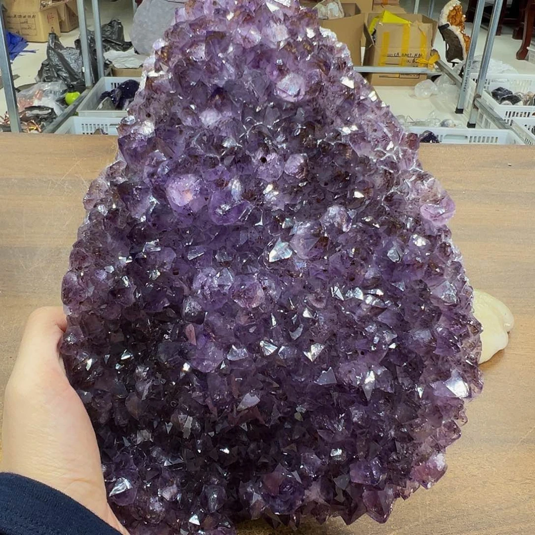 紫晶摆件未镶嵌福利