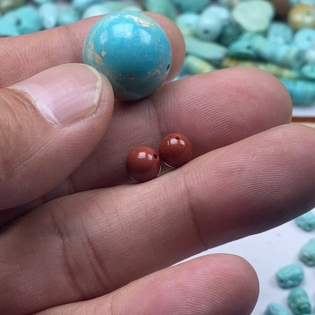 未镶嵌南红玛瑙珠宝半成品