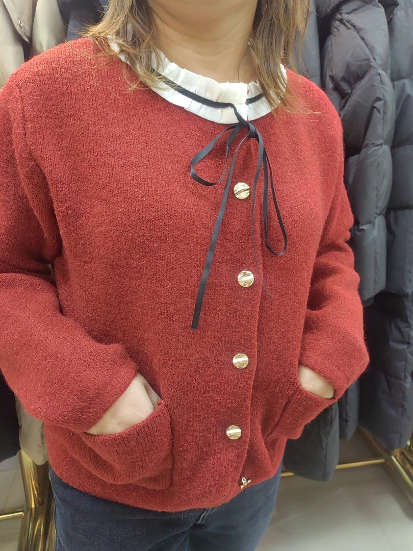 冬日五色保暖毛衣