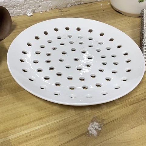 微瑕，不能明火，口径26高度2，2个圆