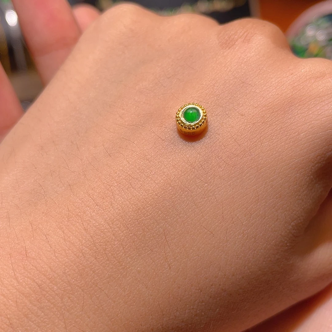 翡翠银S925镶嵌颈饰