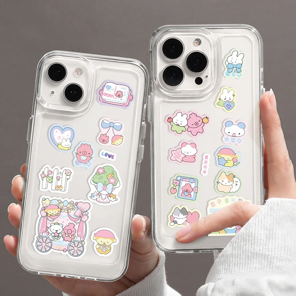 【HARU STUDIO】春日旅行小仓鼠和动物朋友们DIY咕卡套装手账贴纸