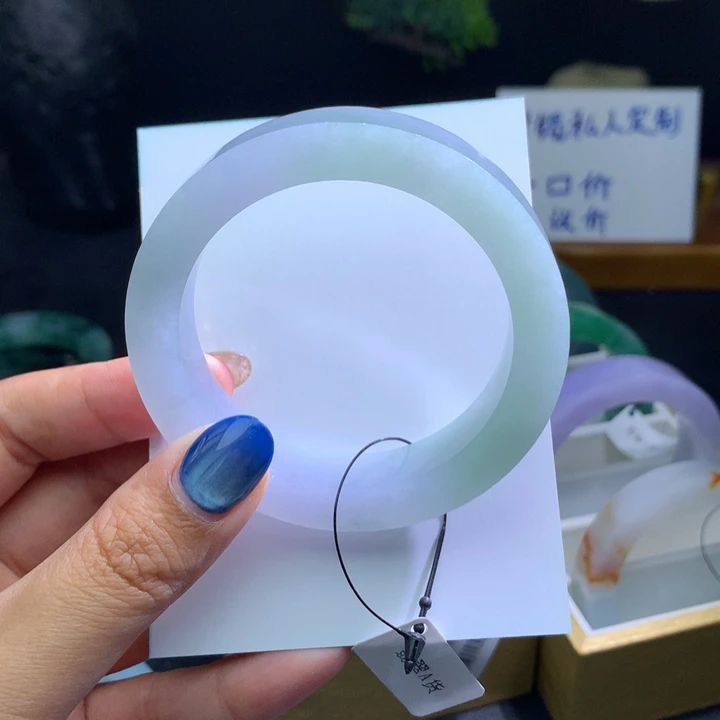 定制翡翠天然翡翠手镯未镶嵌