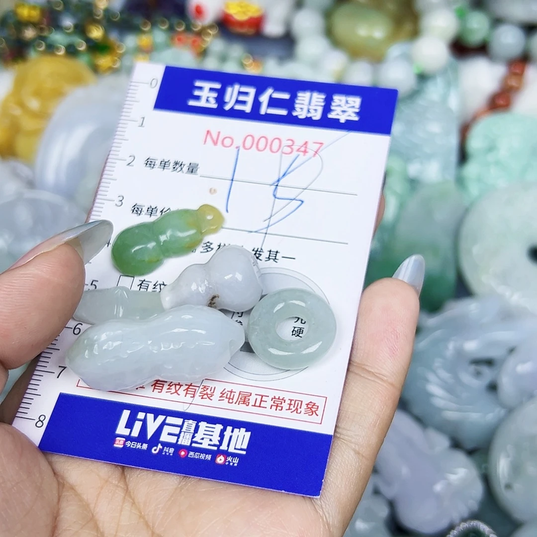 翡翠未镶嵌颈饰111