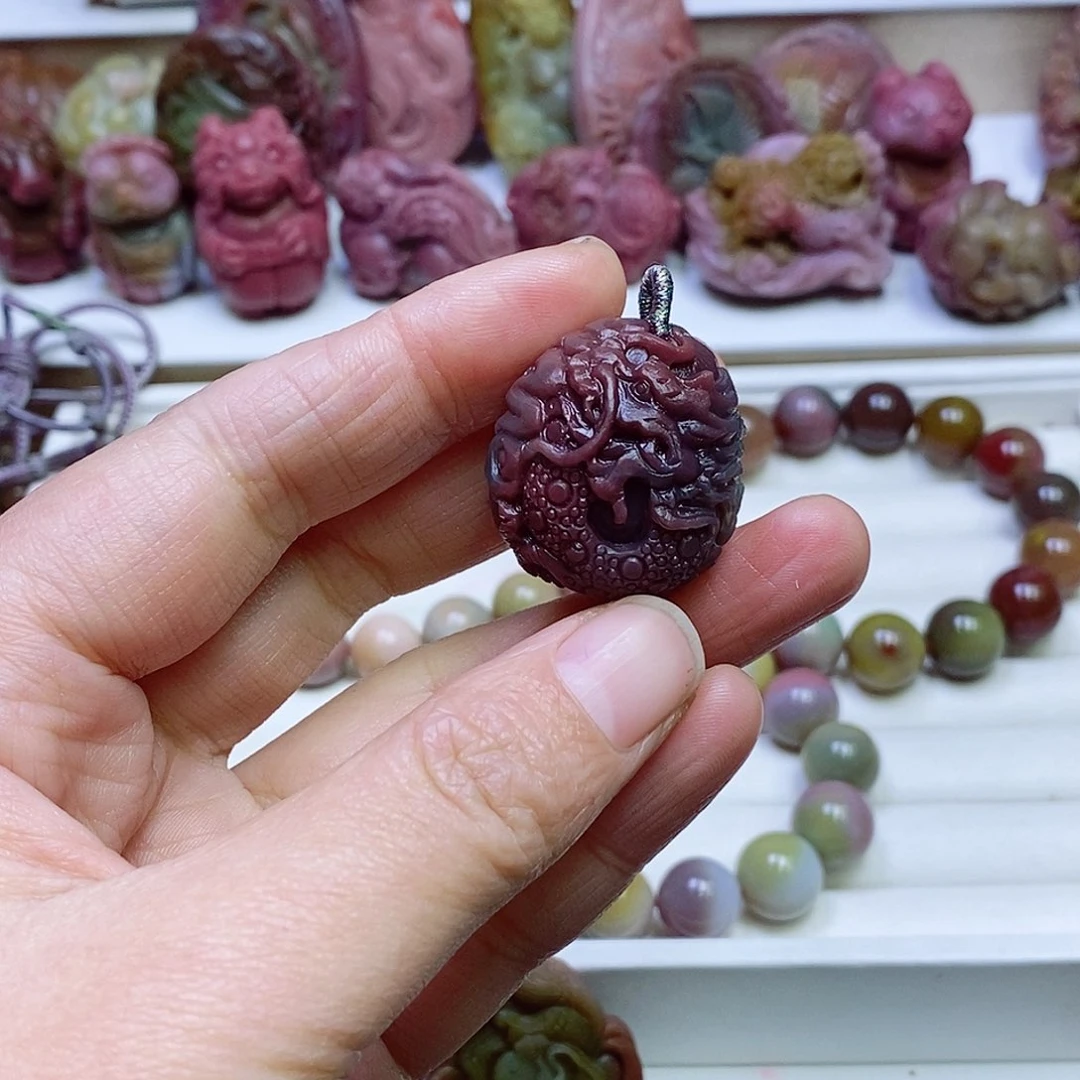 玛瑙/玉髓盐源玛瑙吊坠未镶嵌快**行