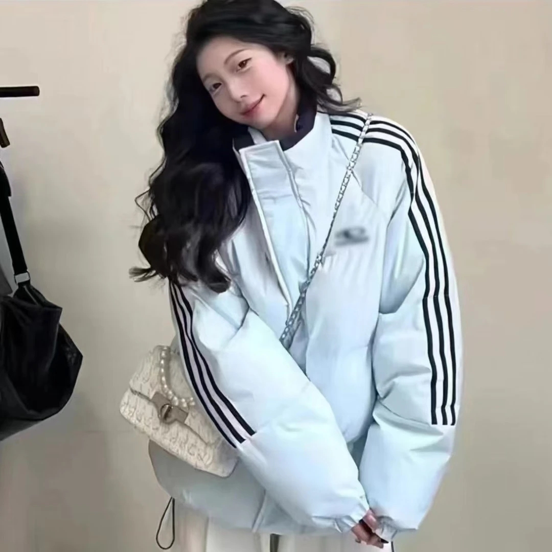 棉服宽松百搭学生短款休闲情侣潮流加厚ins保暖冬季立领韩版T