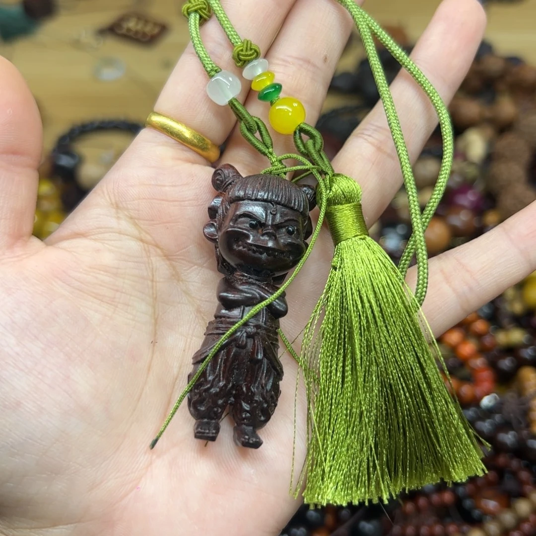 维腊木（绿檀）无事牌