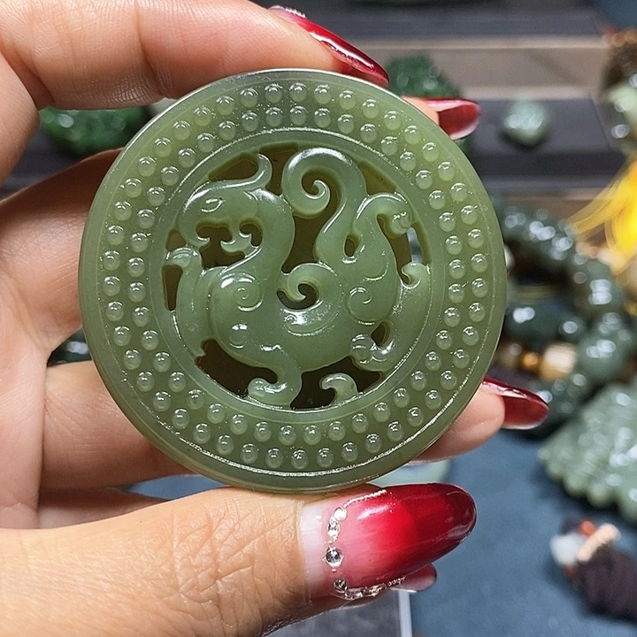 和田玉挂件未镶嵌