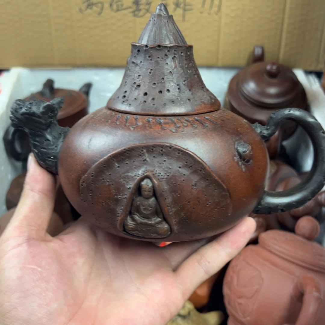 紫砂茶壶380毫升容量