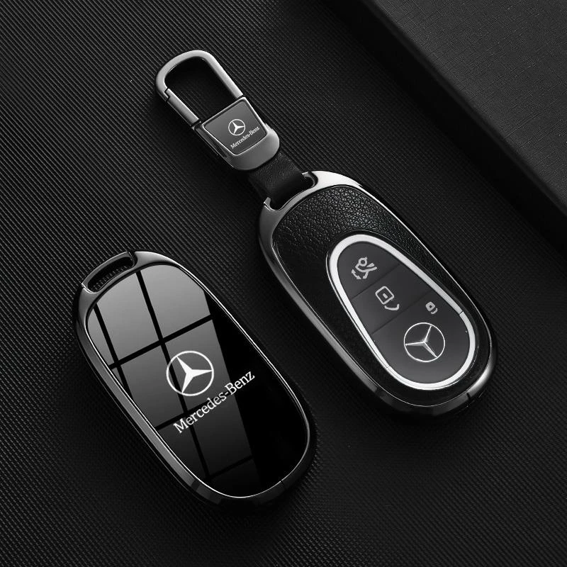 款奔驰GLCAMG钥匙套新款SL63/GLC43/C43遥控汽车专用高级感包壳扣