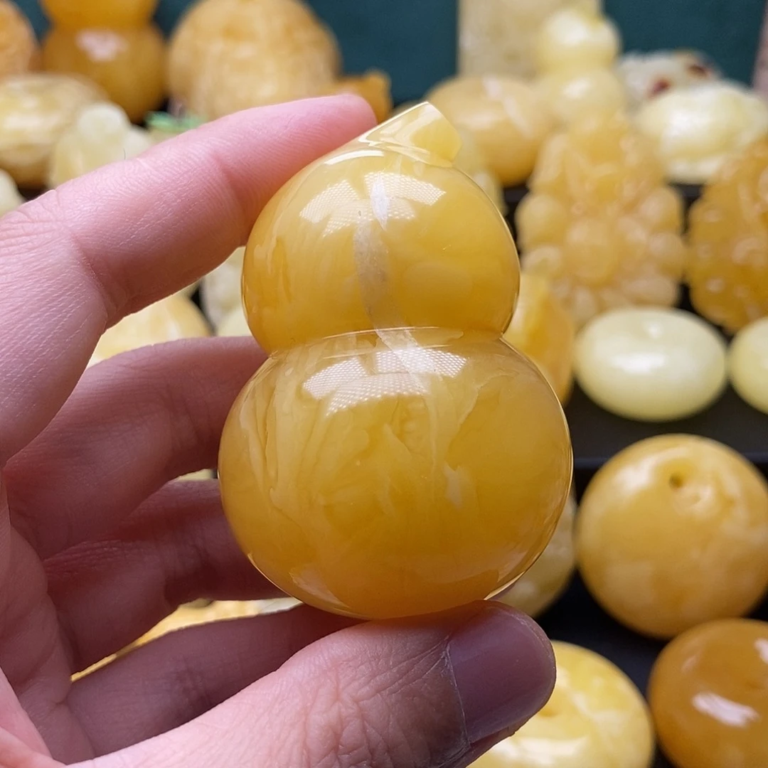 琥珀颈饰未镶嵌琥珀蜜蜡吊坠