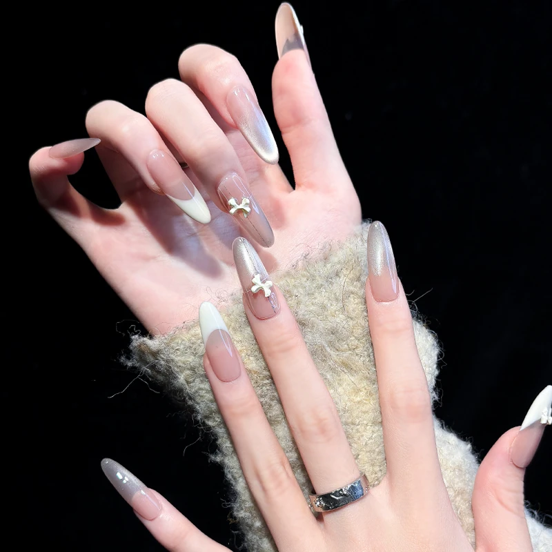 【淑女】春夏款装饰显白不伤本甲纯手工穿戴甲