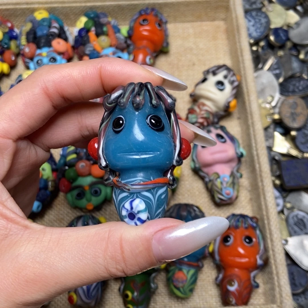 颈饰玻璃小精灵娃娃