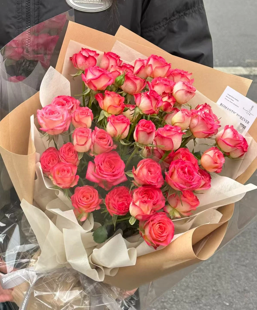 【爱丽丝多头10枝】双色系热烈感把头大颜值高 一单包邮