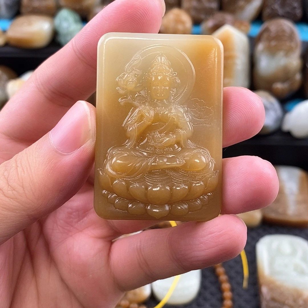万***毅未镶嵌和田玉挂件