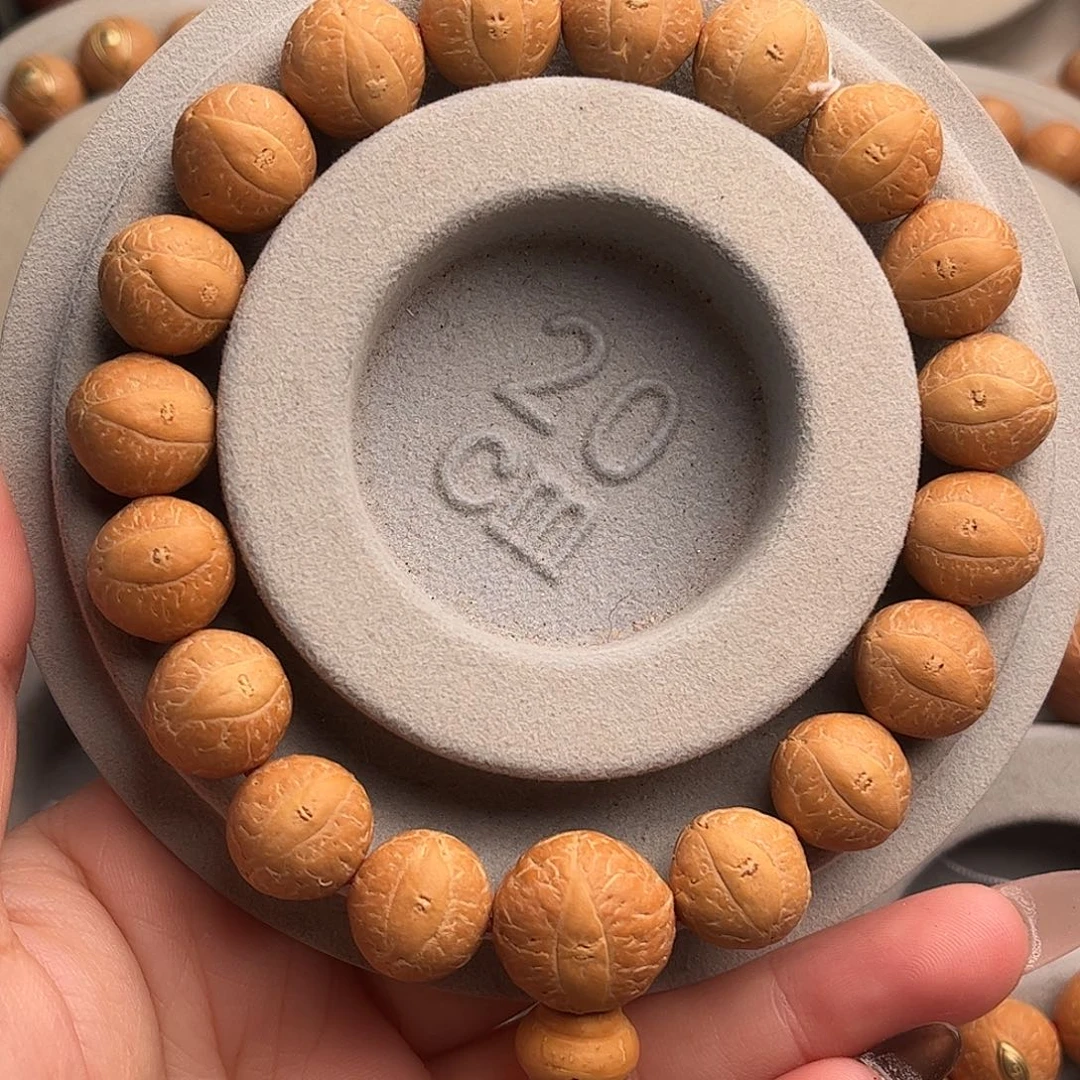 永***！凤眼菩提手串13镶嵌