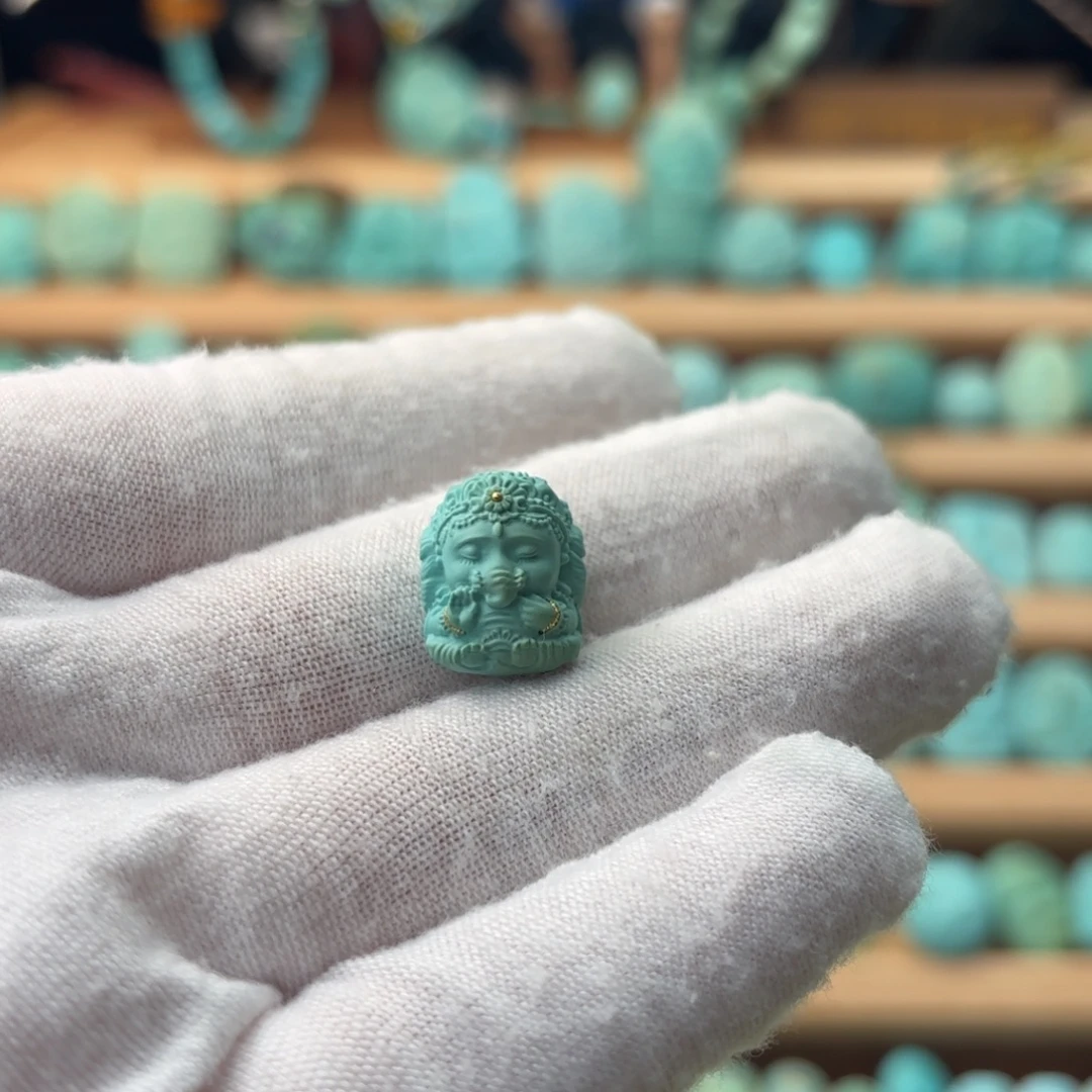 绿松石未镶嵌配饰