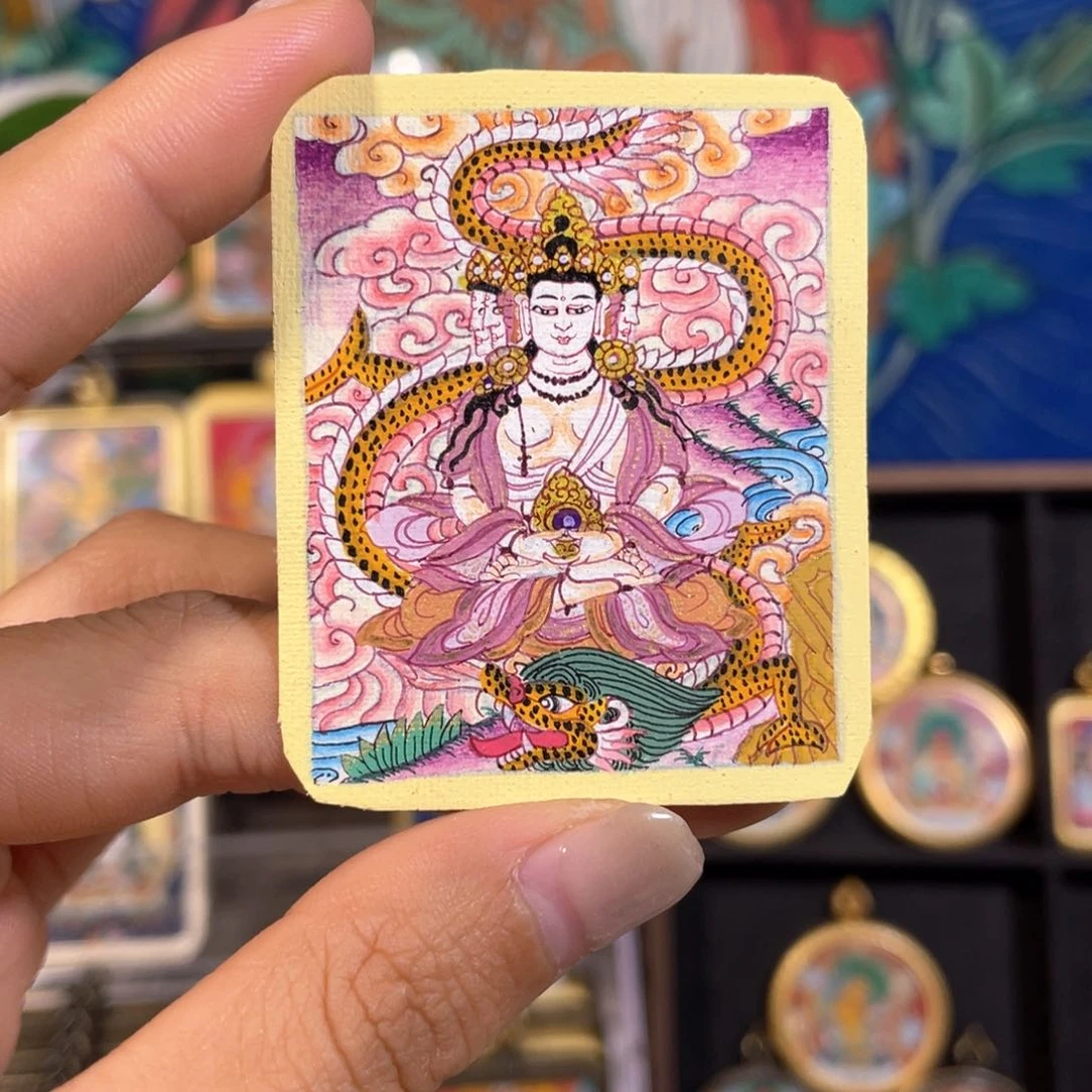 k****s大日如来纯手绘唐卡