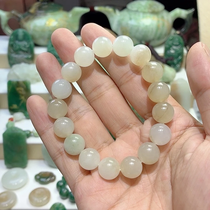 独山玉未镶嵌手串卡12