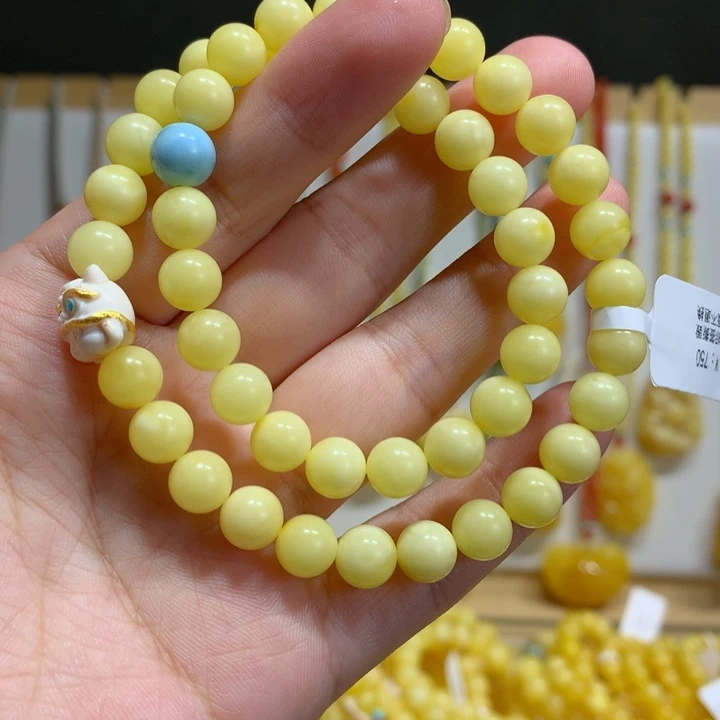 手链蜜蜡未镶嵌7.5mm