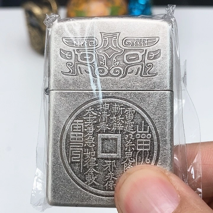 奔***头黄铜时刻经雕工艺品