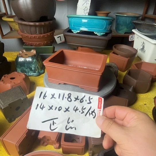 宜兴紫砂花盆马槽