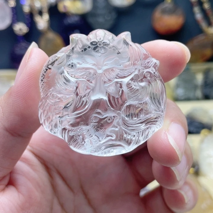 水晶吊坠(不含链)未镶嵌