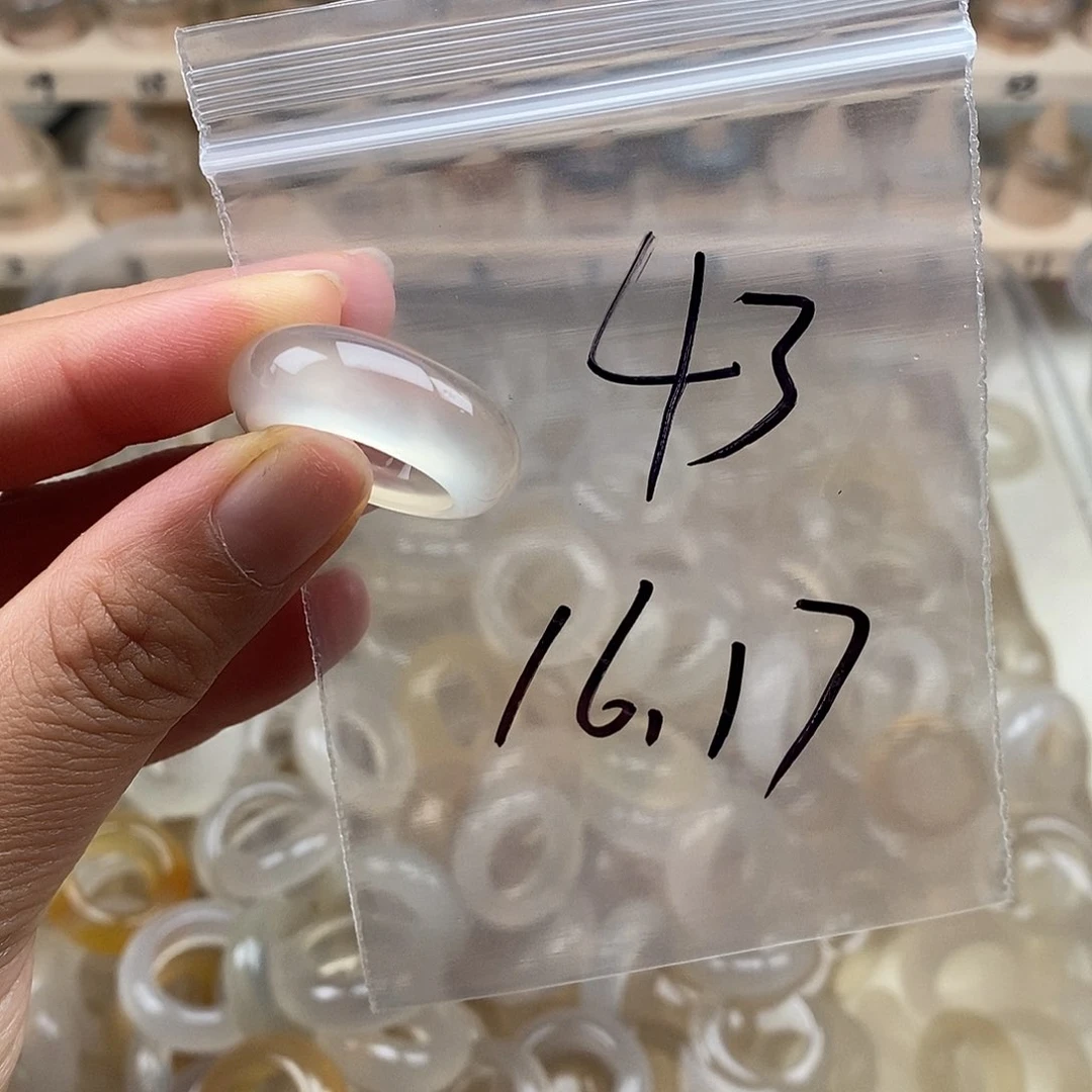 未镶嵌戒指玛瑙/玉髓