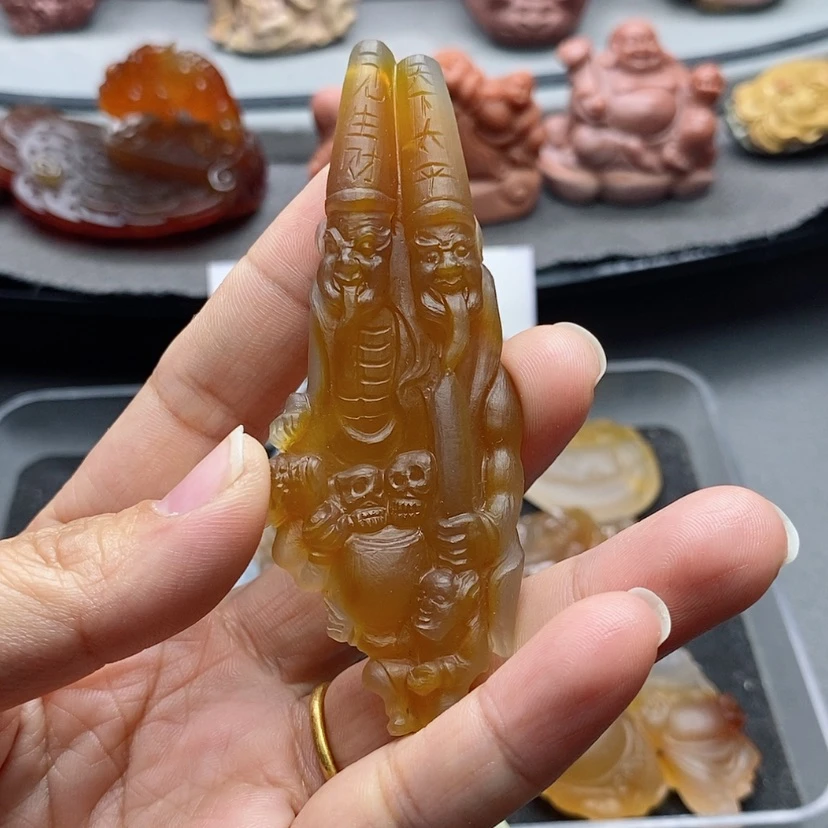 【闪购商品】未镶嵌吊坠定制玛瑙