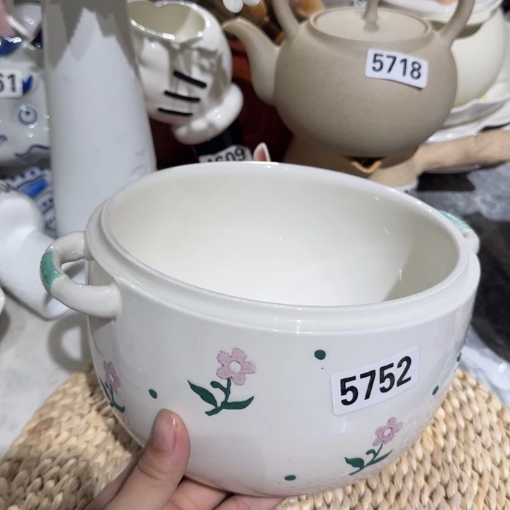 瓷片微瑕陶瓷满15包邮5752