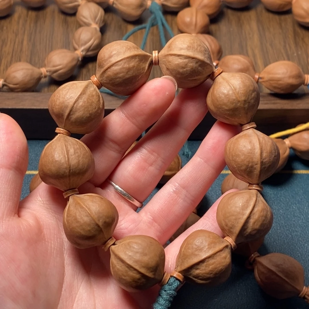 橄榄核手串/手链2225梅林铁三花橄榄核