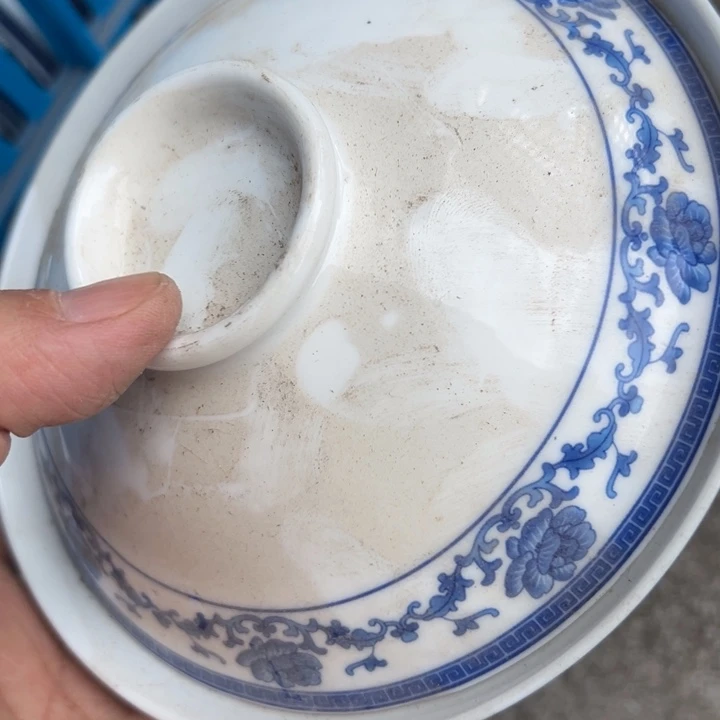 六寸青芙蓉和器一个