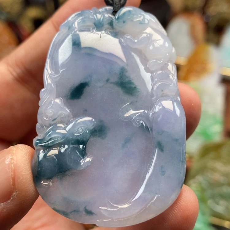 【闪购商品】颈饰未镶嵌翡翠缅甸翡翠A货吊坠