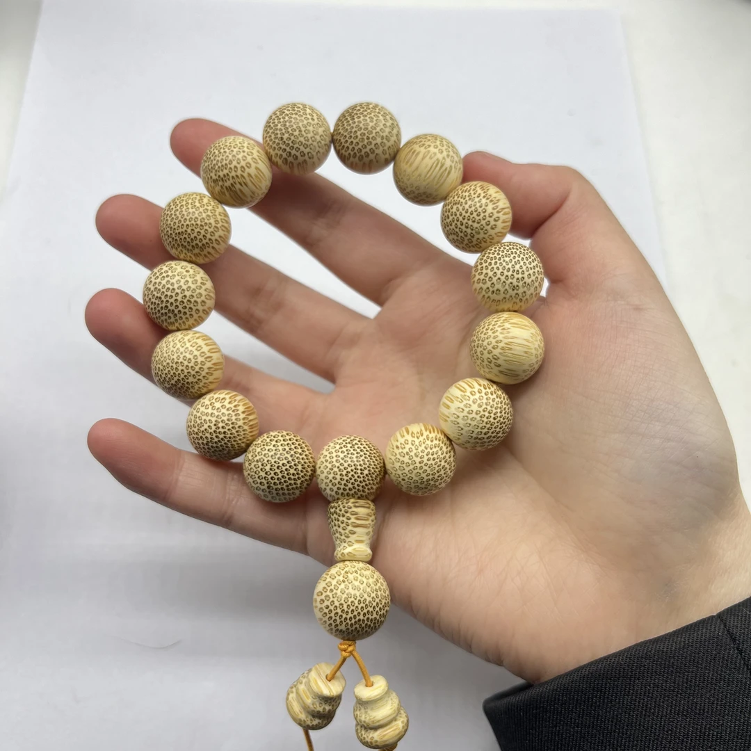 高密金丝竹卡15竹类单圈手串 014（无礼盒 ）