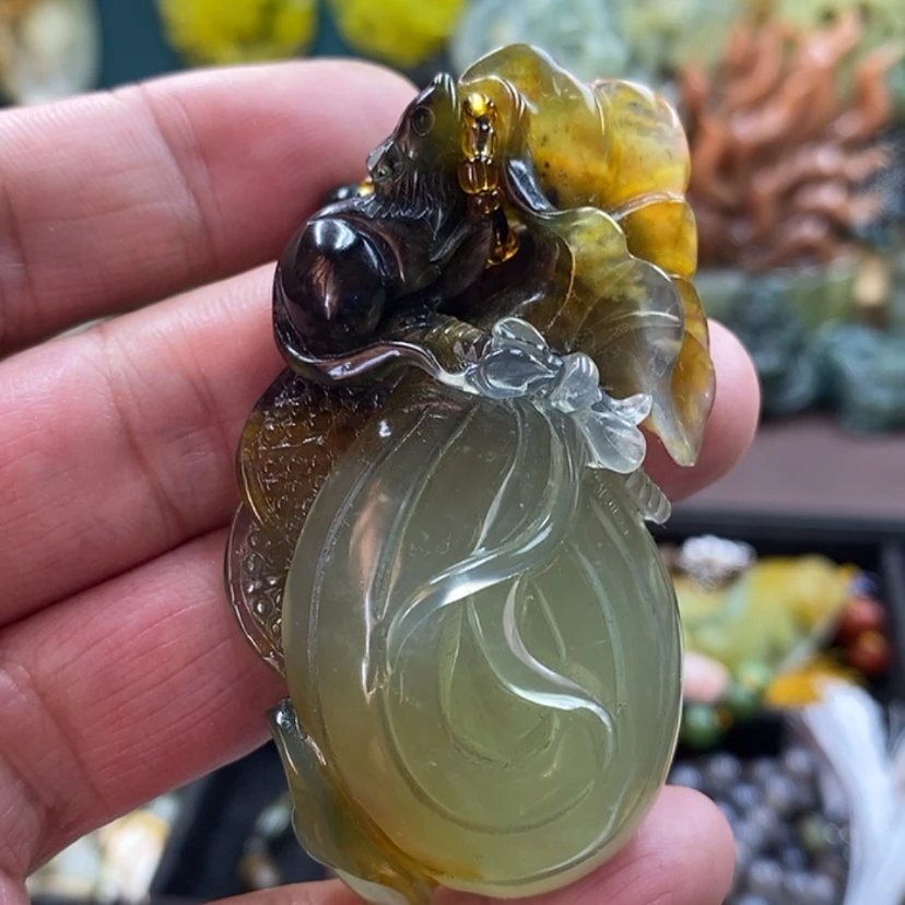 【闪购商品】未镶嵌岫玉吊坠