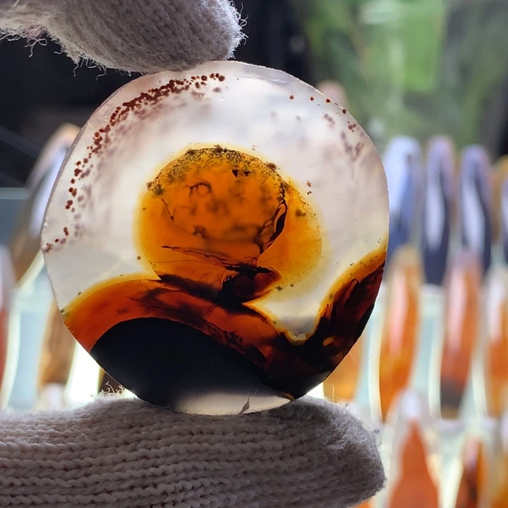 玛瑙/玉髓颈饰未镶嵌125