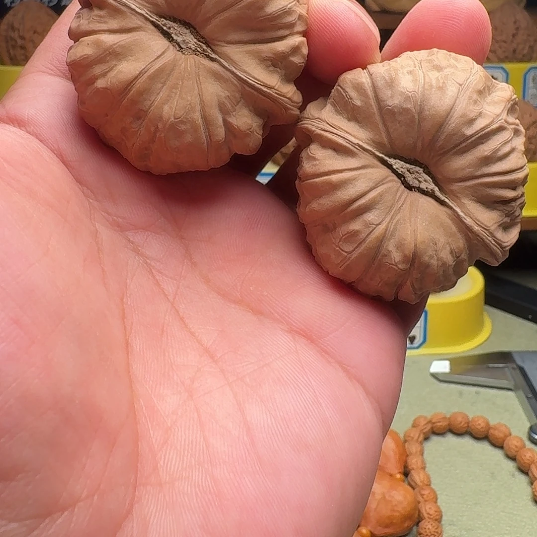 把件文玩核桃南瓜墩45全品