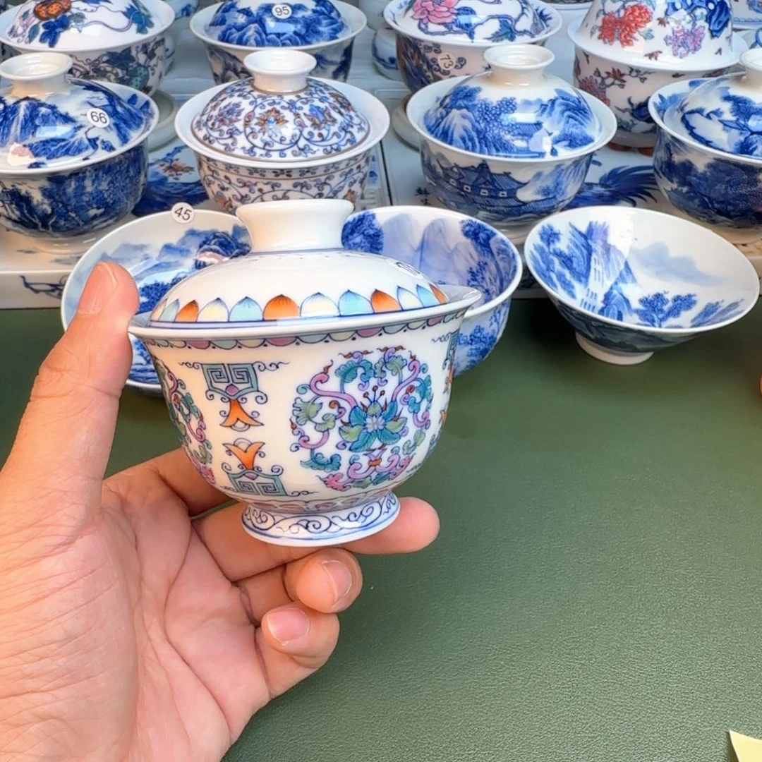 纯手工纯手绘茶具55