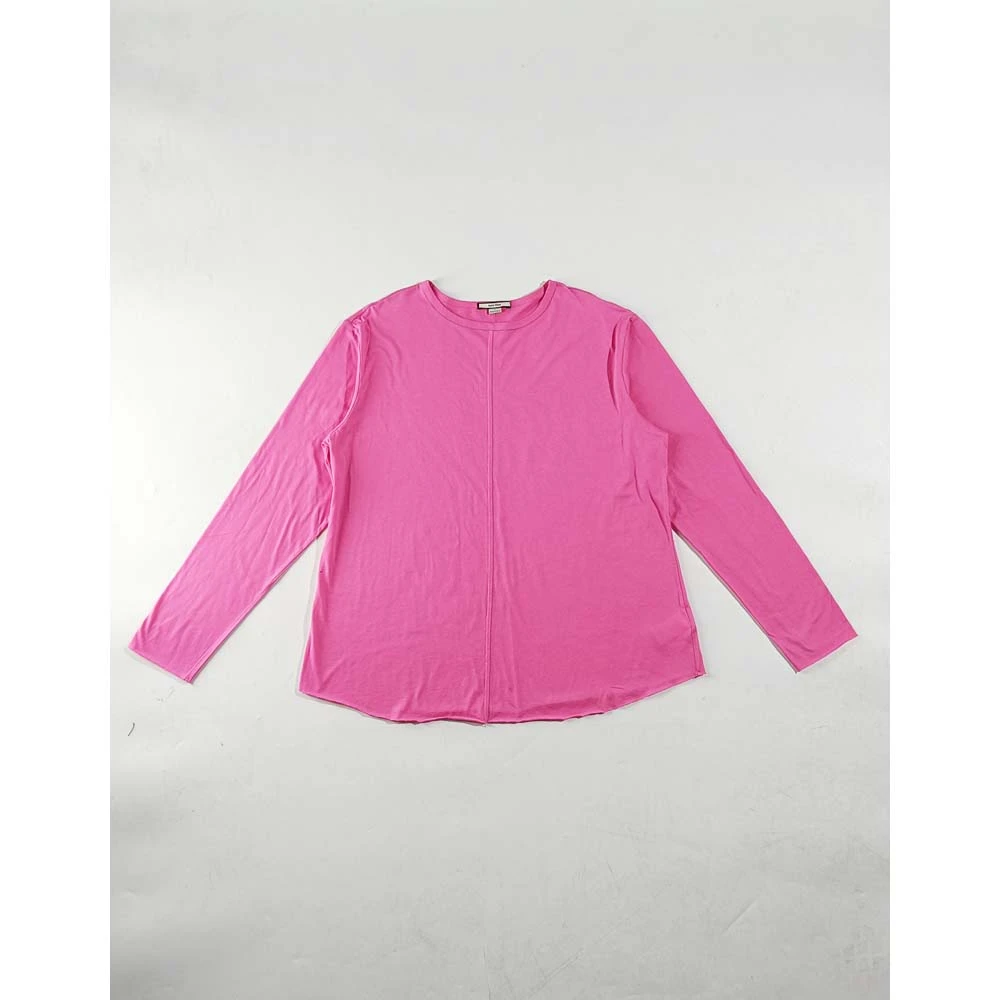 820【芭比粉薄款长袖】宽松长款上衣